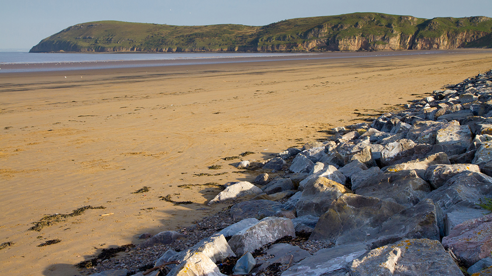 The best free family days out in Somerset - Brean sands beach